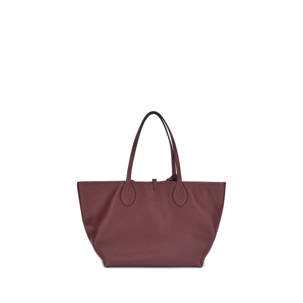 Gucci Schultertasche aus Kalbshaut in Bordeaux